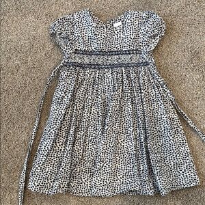 Stylish Blue and White Kids Dress